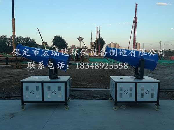 HRD-PW40风送式喷雾机—北京朝阳三建项目案例