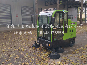 天津物流园—宏瑞达2000S扫地车案例